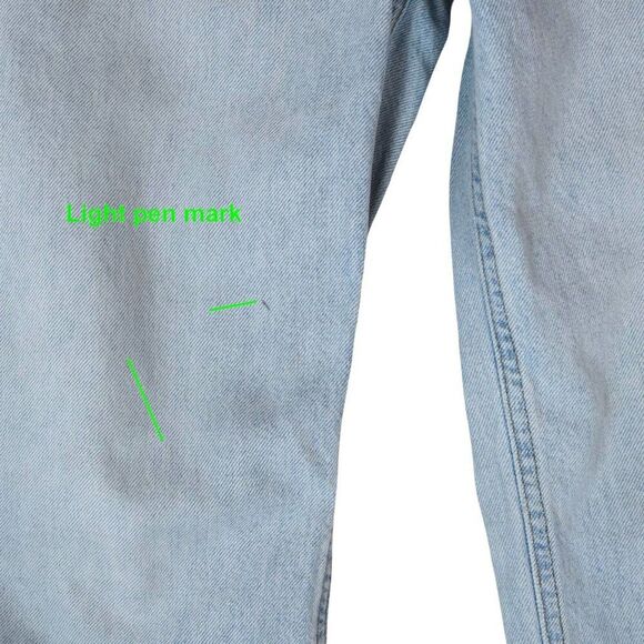 Empyre Relax Jeans Size 27 x 27 Y2K Light Wash Straight Leg Skater Denim - Picture 10 of 10